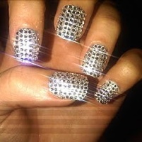 bling nails 1